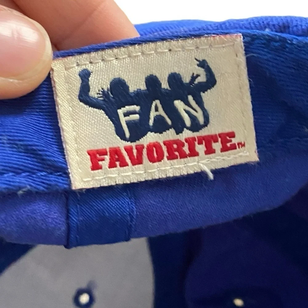 MLB Fan Favorite Chicago Cubs Blue Baseball Cap Hat Size O/S